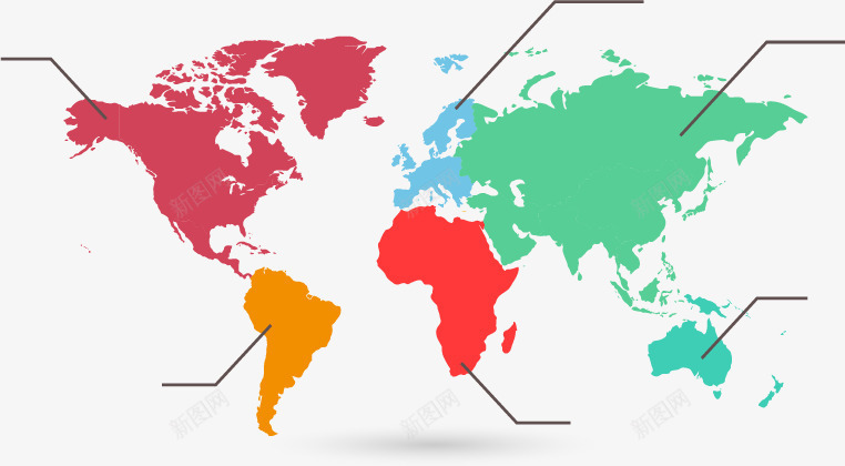 彩色地图数据分类png免抠素材_新图网 https://ixintu.com 分类汇报 分类说明 地图 彩色地图 矢量素材