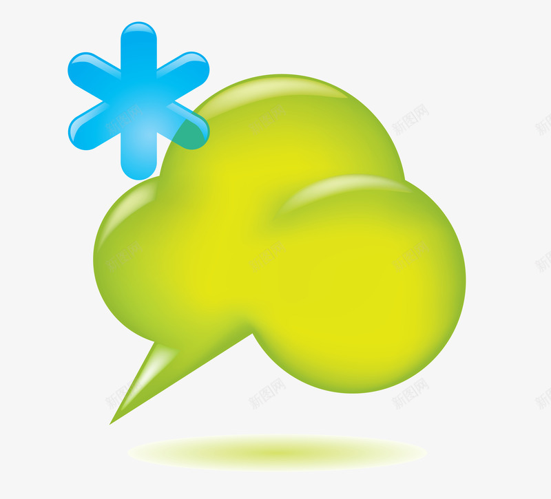 微信对话png免抠素材_新图网 https://ixintu.com 卡通对话框 微信对话 矢量对话框 边框素材