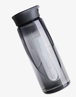 饮水壶浅灰色透明塑料杯高清图片