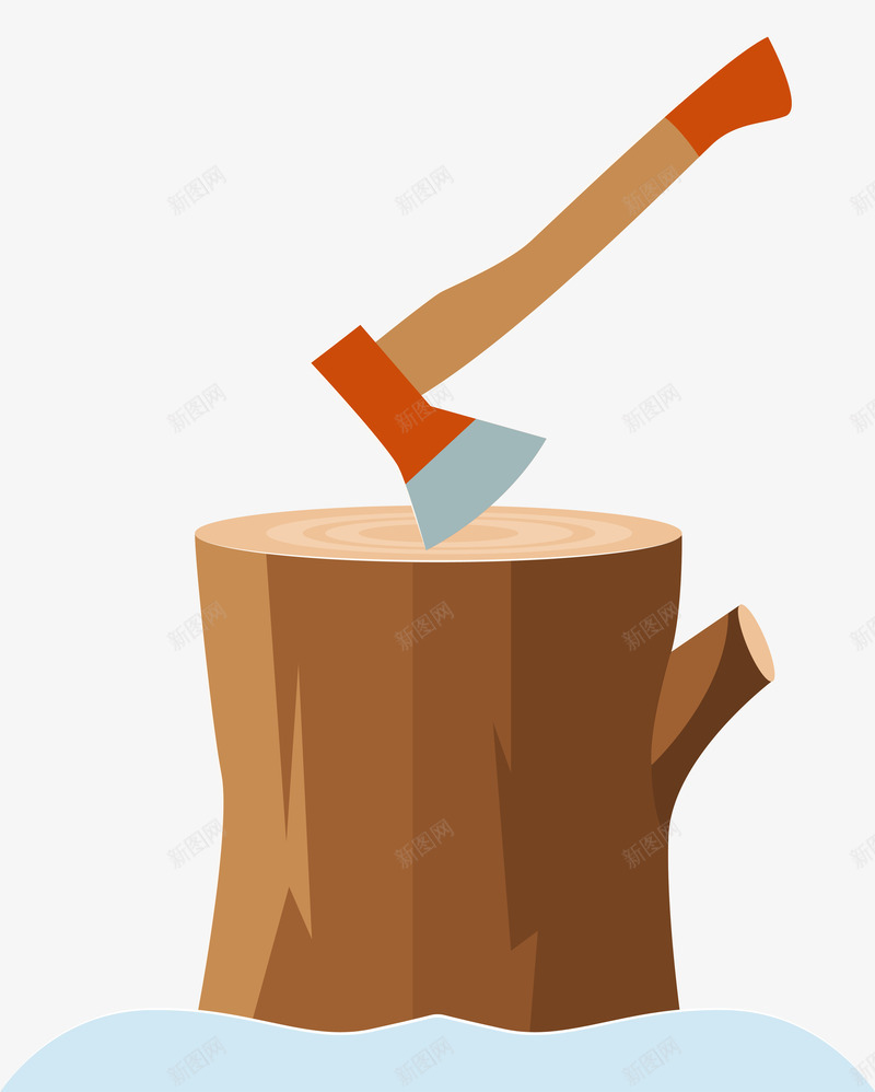 砍伐树木木头桩子png免抠素材_新图网 https://ixintu.com 年轮 木头 树木 树桩 砍伐 砍伐树木 砍树 破坏树木 破坏环境
