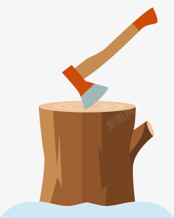 砍伐树木木头桩子素材