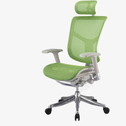 绿色办公椅绿色网状升降椅高清图片