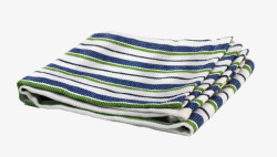 蓝条纹棉毛巾素材