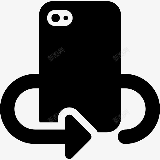 手机旋转符号采取selfie图标png_新图网 https://ixintu.com 回头 在自拍 手机 相机 箭头 自拍 自拍的图标 转身