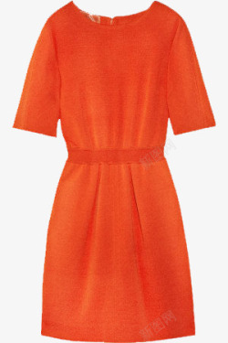 橙色连衣裙橙色连衣裙高清图片