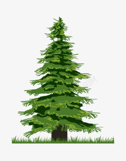 保护大树卡通简约大树装饰广告高清图片