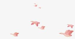 椋樻壃鐨勫僵甯飞翔的大雁矢量图高清图片