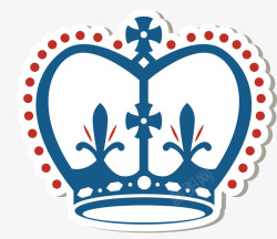 镀银皇冠英国女王银质皇冠矢量图高清图片