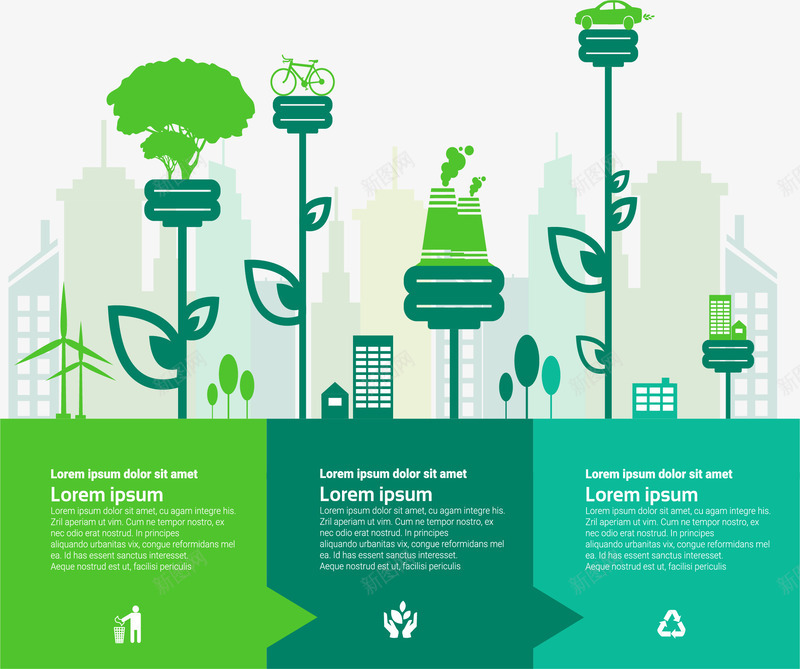 城市建设分类说明png免抠素材_新图网 https://ixintu.com 分类标签 城市建设 演讲汇报 矢量素材 绿色城市