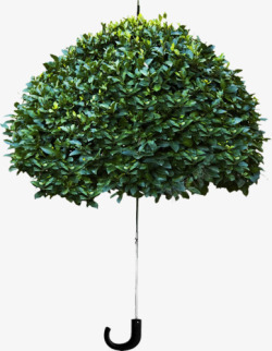 创意树木雨伞素材