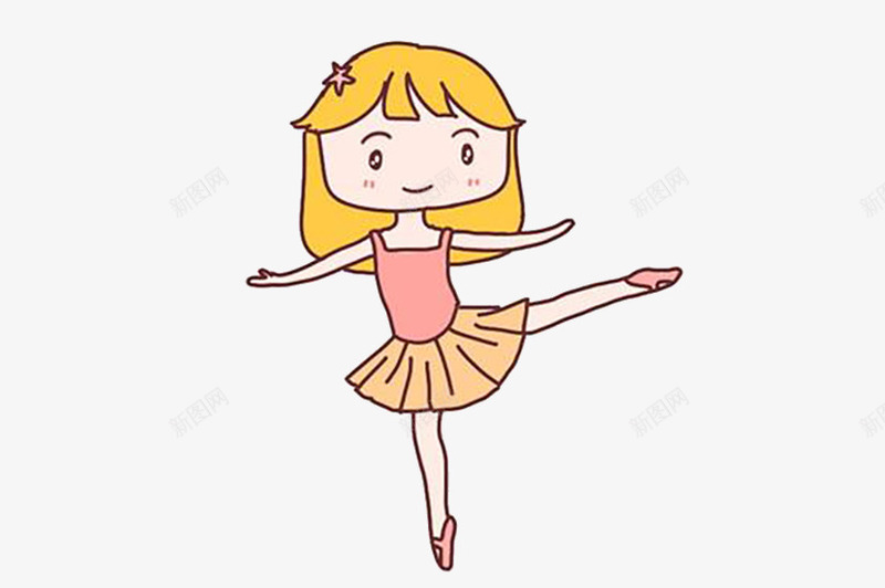 跳舞的小孩子png免抠素材_新图网 https://ixintu.com 卡通 卡通女孩 女孩 小孩 跳舞 跳舞的小孩