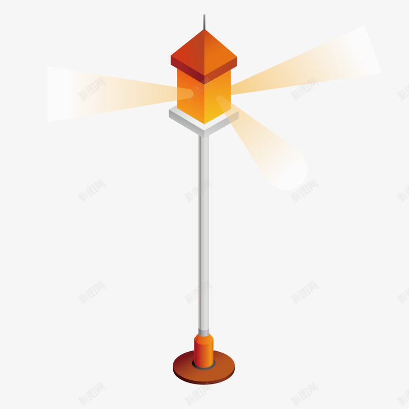 照明塔png免抠素材_新图网 https://ixintu.com 旋转 灯光 照明塔 高顶