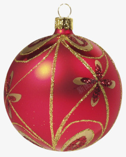 圣诞节装饰彩球素材