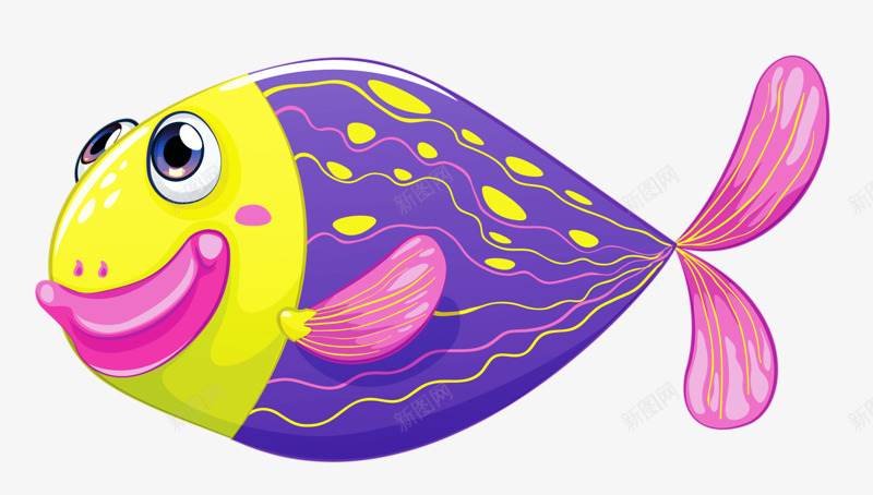 海洋小丑鱼png免抠素材_新图网 https://ixintu.com 动物 小丑鱼 彩色 鱼类