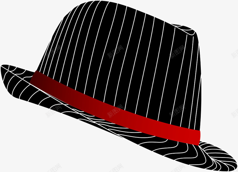 条纹帽子png免抠素材_新图网 https://ixintu.com 创意 帽子 时尚 条纹 流行