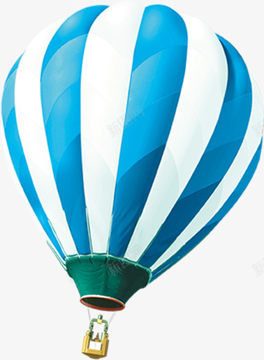 蓝色条纹热气球卡通装饰png免抠素材_新图网 https://ixintu.com 卡通 条纹 热气球 蓝色 装饰 设计
