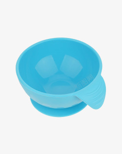 食品级全硅胶努比全硅胶小碗蓝高清图片