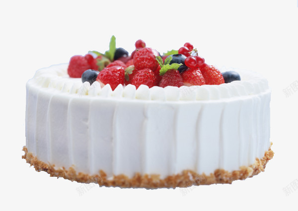 美味鲜奶生日蛋糕png免抠素材_新图网 https://ixintu.com 产品实物 生日 美味 蛋糕 鲜奶