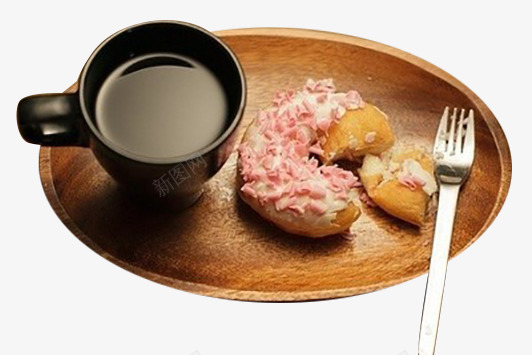 休闲生活png免抠素材_新图网 https://ixintu.com 下午茶 甜品 甜甜圈 饮品