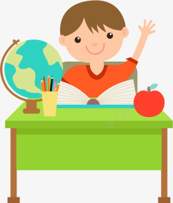 爱学习的小孩学习的小孩高清图片