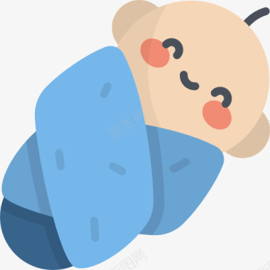 可爱婴儿标图标图标