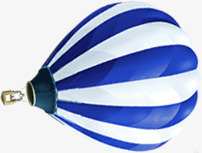 横向蓝色条纹热气球png免抠素材_新图网 https://ixintu.com 条纹 横向 热气球 蓝色