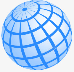 矢量图网状球体中心圆环网状球体矢量图高清图片