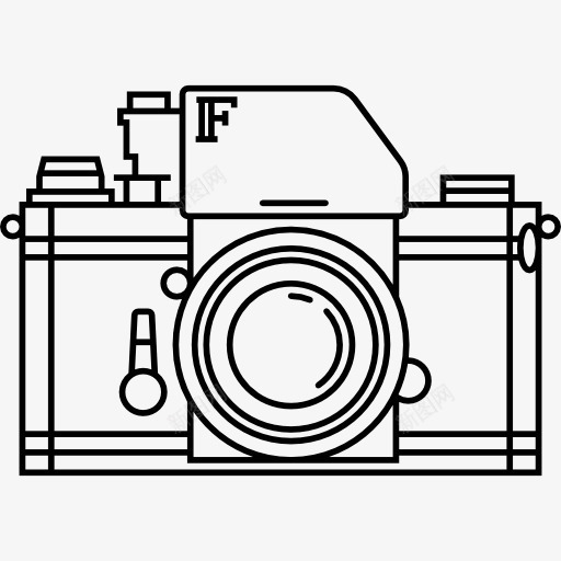 尼康F图标png_新图网 https://ixintu.com 古董 技术 拍摄用具 摄影 摄影师 照相机 酿酒