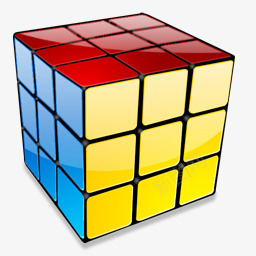 魔方立方体水晶强烈的图标png_新图网 https://ixintu.com Rubiks cube 立方体 魔方