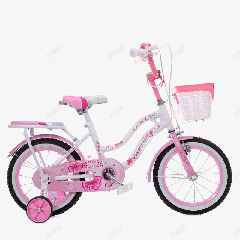 儿童自行车png免抠素材_新图网 https://ixintu.com 交通工具 儿童 小孩 自行车