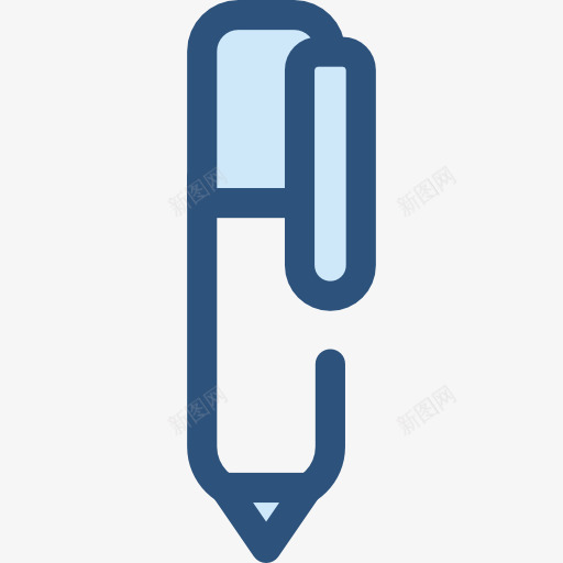 笔图标png_新图网 https://ixintu.com 书写 办公材料 各种工具和用具 学校材料 教育 笔 铅笔