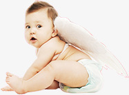 可爱天使儿童婴儿素材