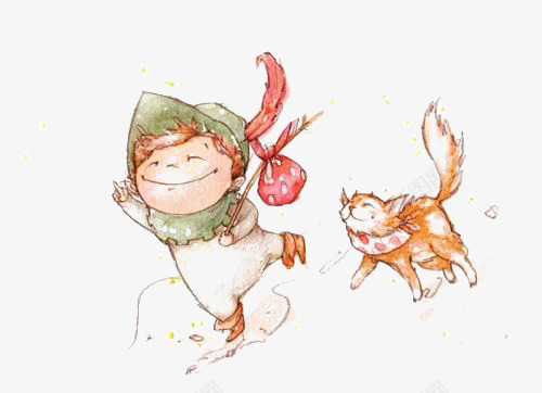 溜冰png免抠素材_新图网 https://ixintu.com 儿童 卡通 小孩 手绘 插画 文艺 清新 溜冰 滑冰 绘本