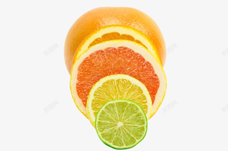 柑橘和柠檬摄影png免抠素材_新图网 https://ixintu.com 免抠 切片水果 实物 摄影 柑橘 柠檬 水果 维生素C 金桔柠檬