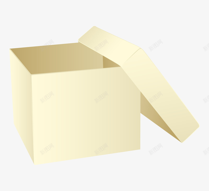 立体简约纸盒装饰广告png免抠素材_新图网 https://ixintu.com 快递盒子 搬家盒子 收纳盒 盒子 立体纸盒 纸盒 纸箱纸盒