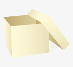 立体简约纸盒装饰广告素材