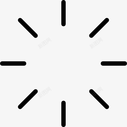 加载的条纹图标png_新图网 https://ixintu.com 信号 形状 标志 符号 装 负荷