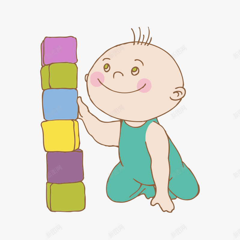 婴儿可爱萌png免抠素材_新图网 https://ixintu.com 儿童 卖萌 卡通 可爱 婴儿 婴幼儿 小孩 幼儿 手绘 手绘婴儿 玩游戏 萌 超可爱