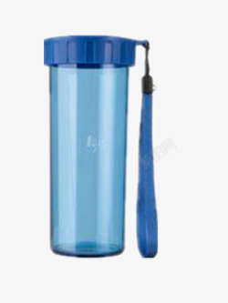 蓝色塑料杯素材