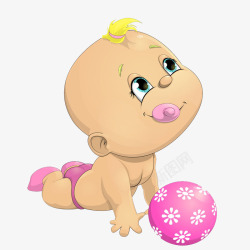 卡通可爱婴儿素材