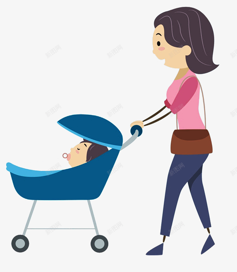 手绘母亲推着婴儿车psd免抠素材_新图网 https://ixintu.com 婴儿 婴儿车 手绘 手绘母亲推着婴儿车 推着 母亲 母亲节