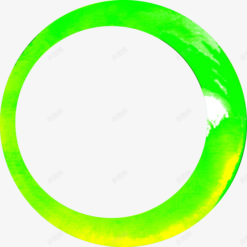 青翠圆环水墨画端午png免抠素材_新图网 https://ixintu.com 圆环 水墨画 端午 青翠