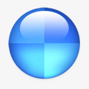 透明水晶球系统图标png_新图网 https://ixintu.com 透明水晶球系统图标