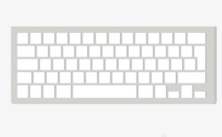扁平键盘扁平化键盘矢量图高清图片