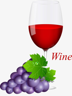 高品质红色葡萄酒素材