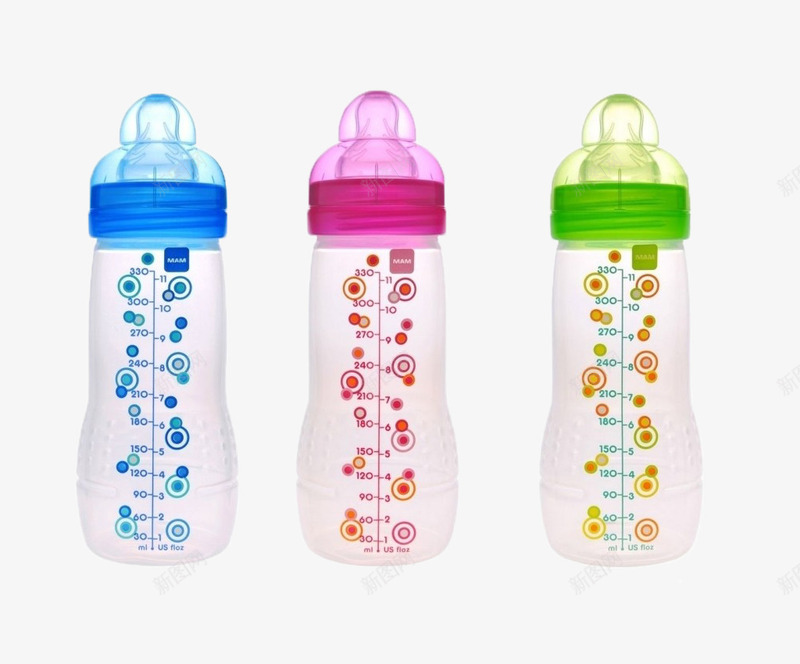 婴儿奶瓶psd免抠素材_新图网 https://ixintu.com 奶瓶 婴儿用品 玻璃