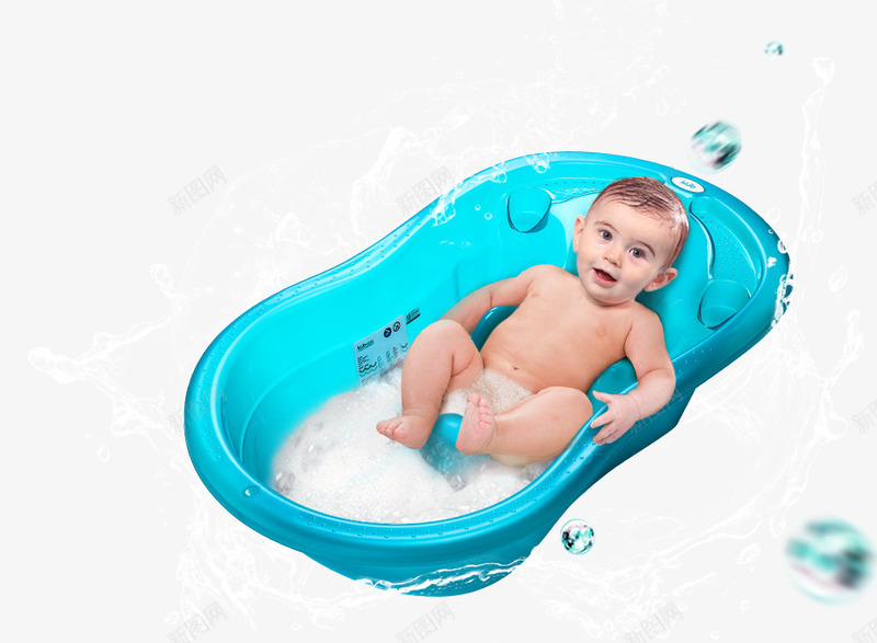 创意合成婴儿用品洗澡盆png免抠素材_新图网 https://ixintu.com 创意 合成 婴儿 澡盆 用品