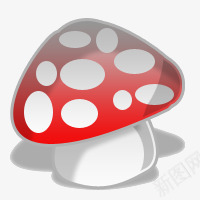 水晶卡通蘑菇图标png_新图网 https://ixintu.com 水晶卡通蘑菇图标下载