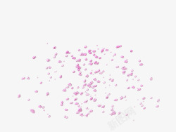 粉色水晶球卡通手绘粉色水晶球漂浮高清图片