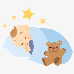 睡觉婴儿babyboyicons图标图标